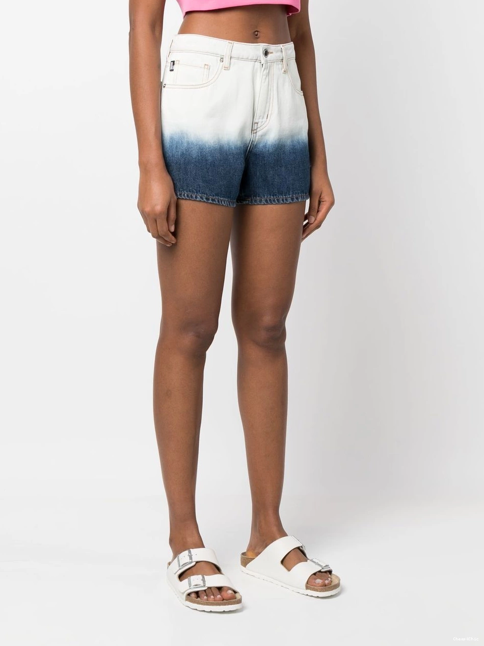 Affordable shorts Love Moschino Women denim ombre-effect 0403